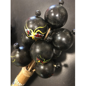 spiderratel-10-balletjes-zwart-bamboestokje_1_411291726