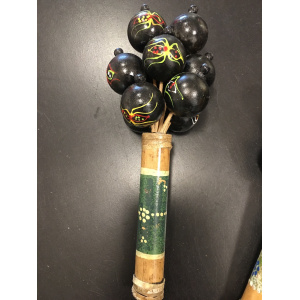 spiderratel-10-balletjes-zwart-bamboestokje_3_834871555